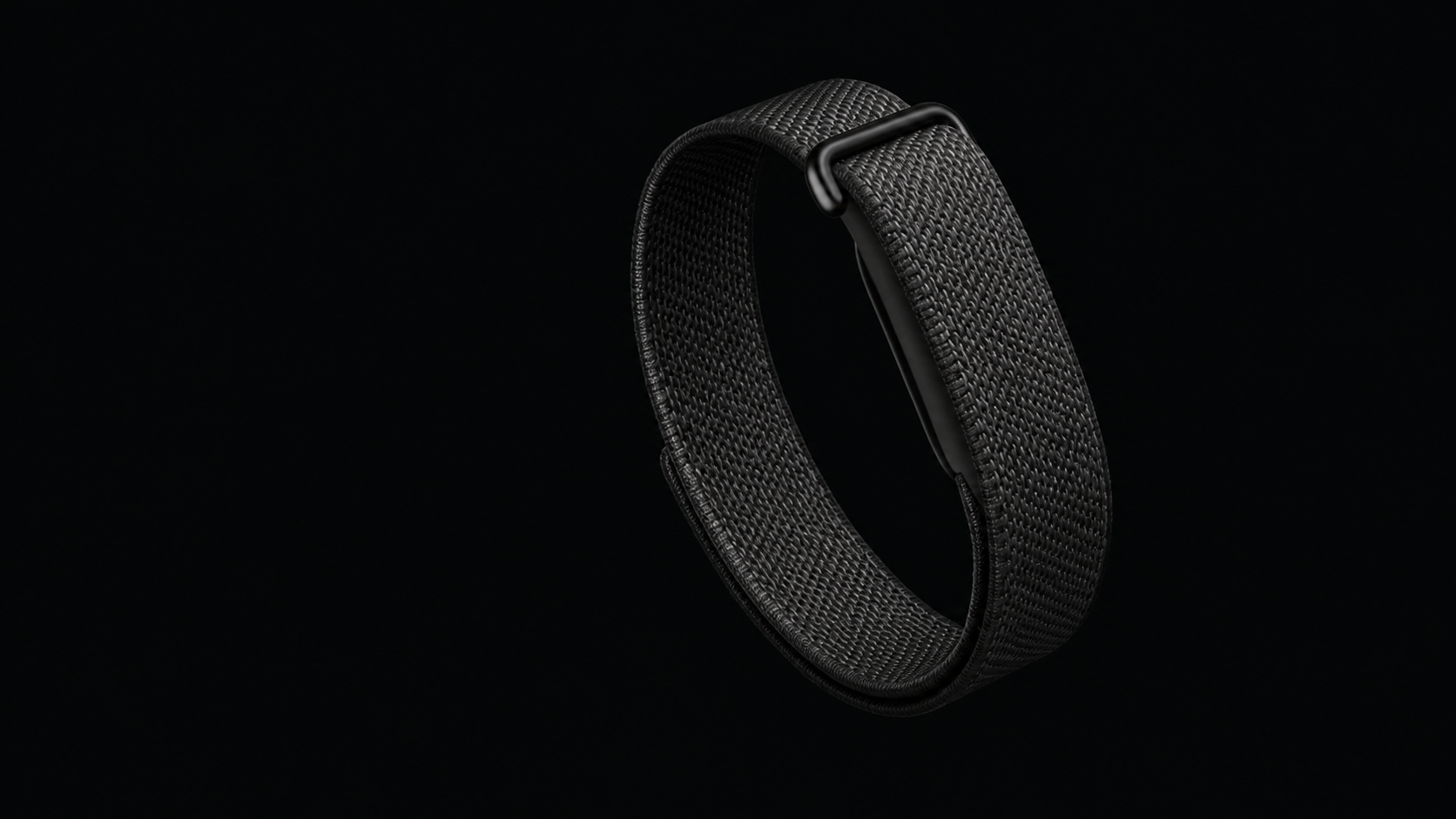 黑色 Google Fitbit Air 织物手环